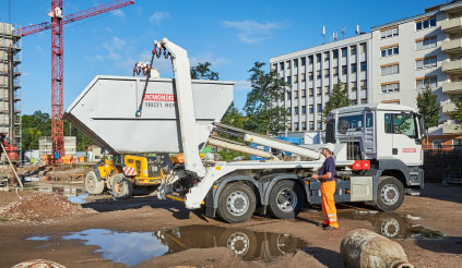 Containerdienst Bauabfall