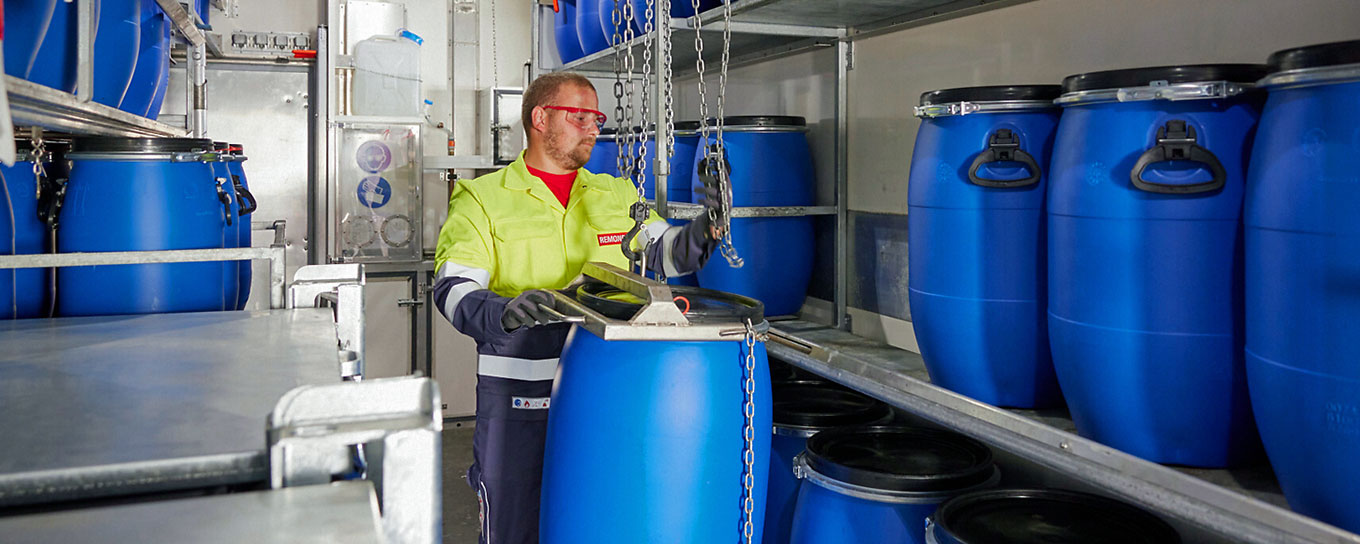 Abfallentsorgung für die Logistikbranche