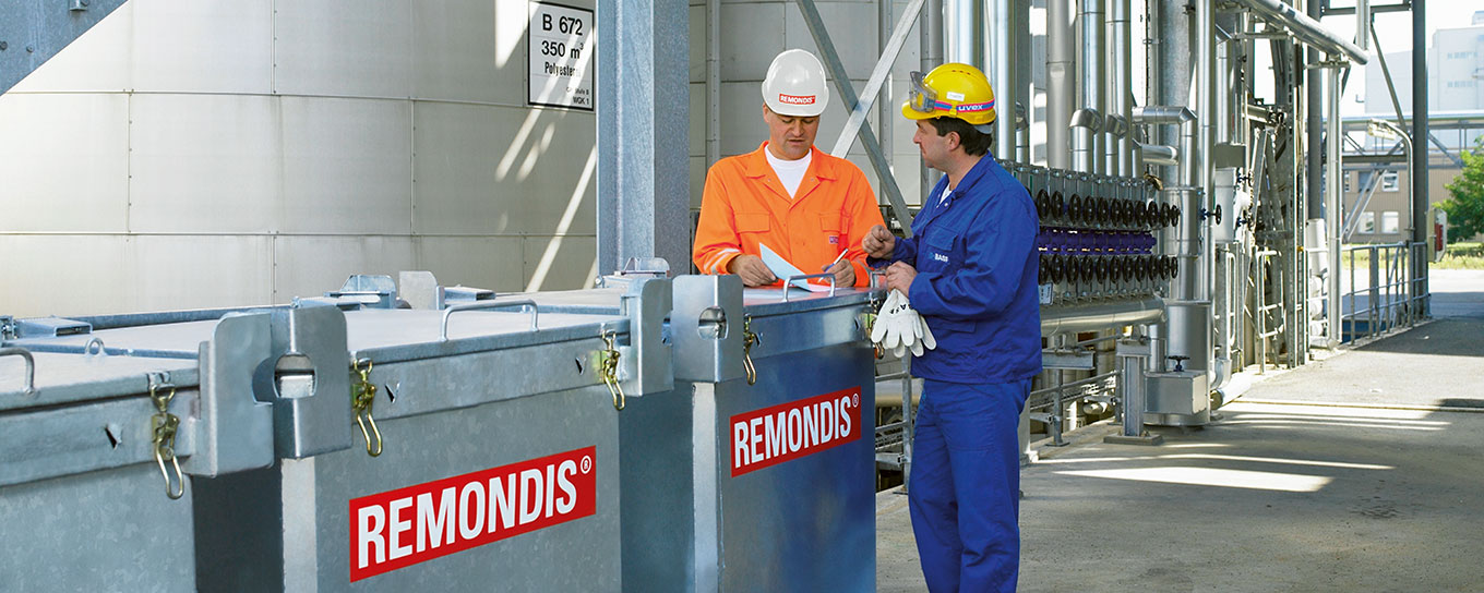 Sonderabfallbehälter (AS-Behälter) von REMONDIS