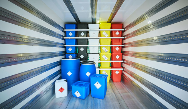 Sammelbehälter Sonderabfallentsorgung