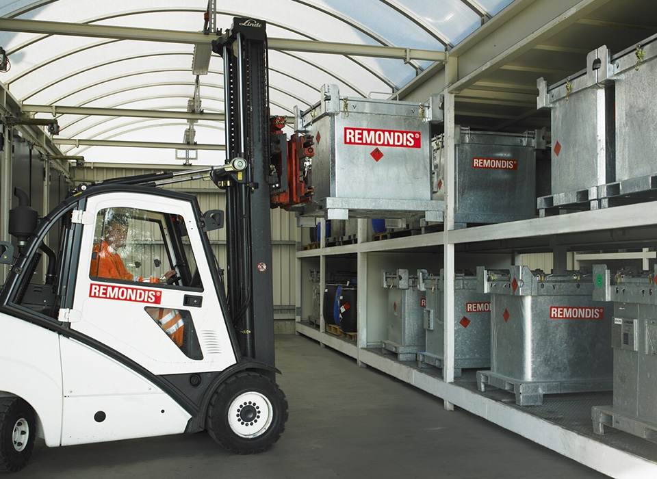 Sichere Lagerung und Transport von Gasflaschen